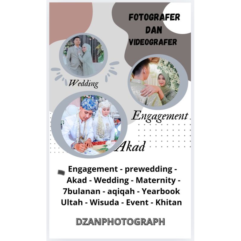Jasa fotografer dan videografer Jabodetabek
