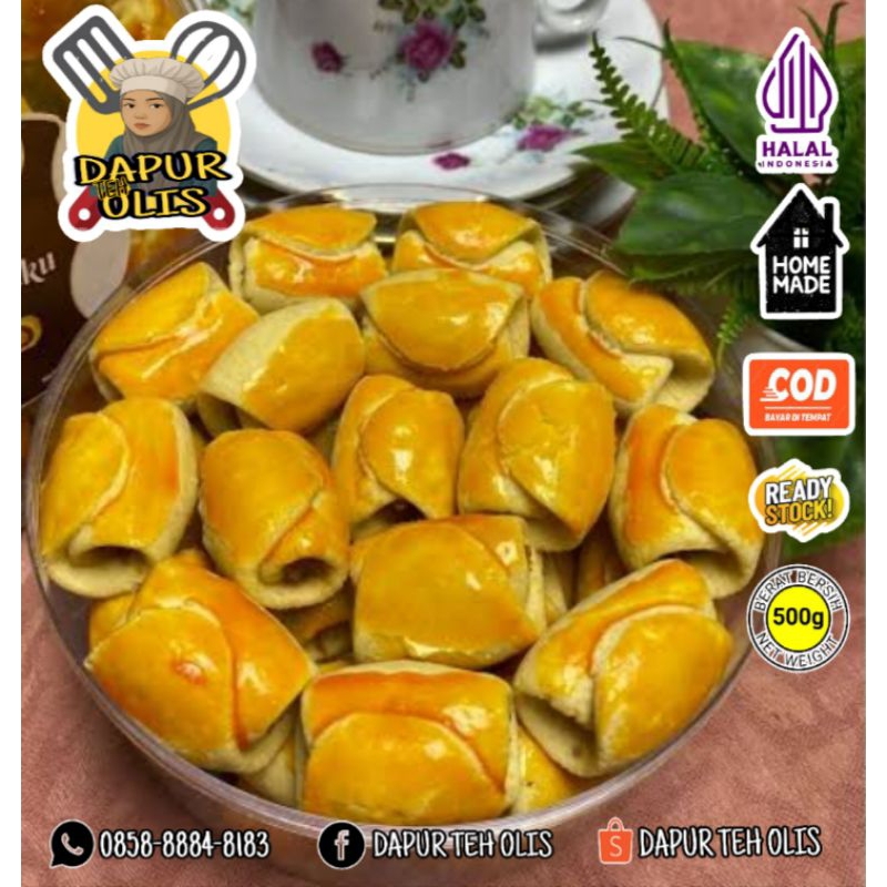 

KUE NASTAR LIPAT 500gr | KUE BASAH | KUE KERING | KUE LEBARAN | KUE PREMIUM | KUE NANAS | MAKANAN