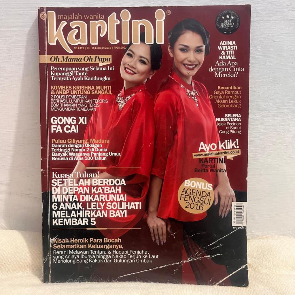 Majalah Kartini | Majalah Wanita | Edisi Tahun 2016