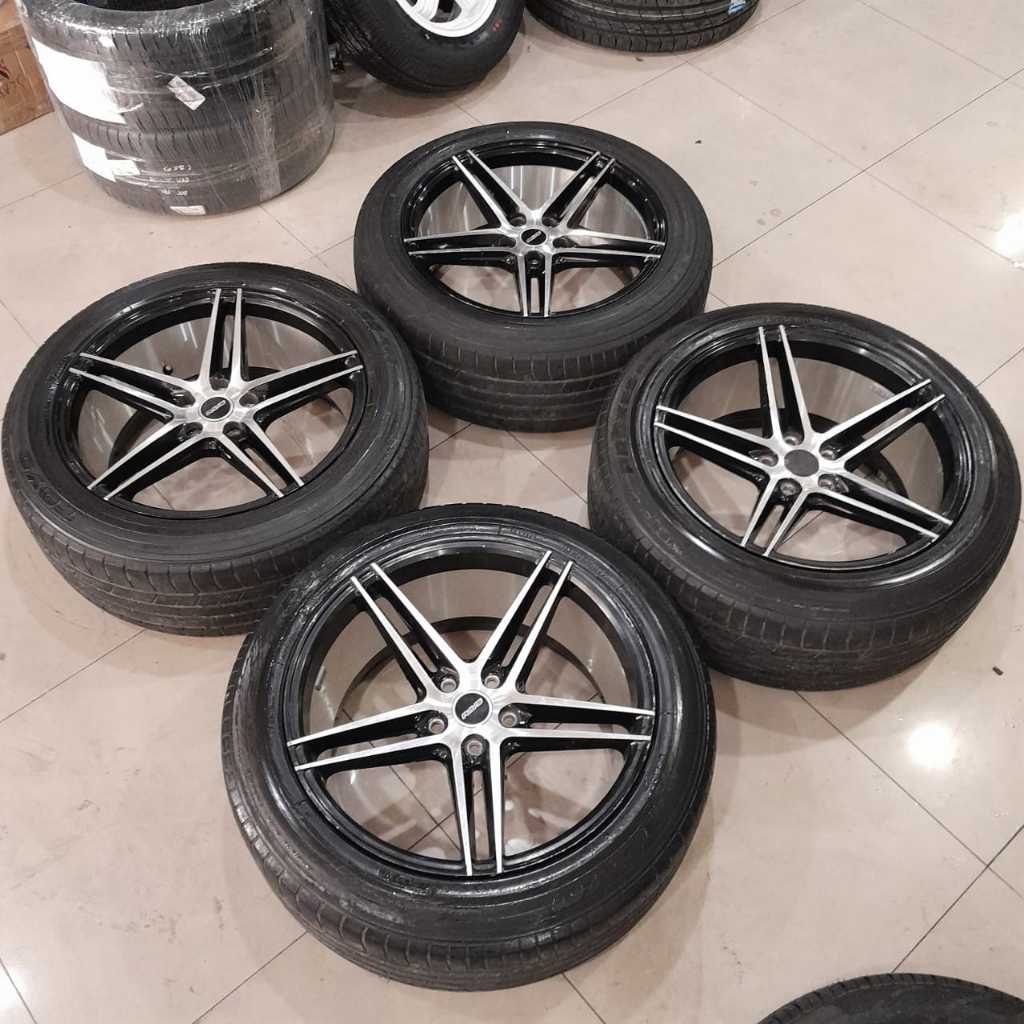 Velg Seken Murah Racing Vossen Ring 19 Baut 5x114,3 Buat Innova Rush Chevrolet X-Trail Dll