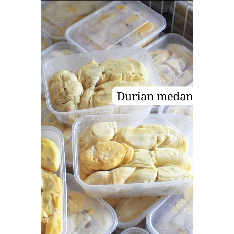 

durian medan kupas 500gr
