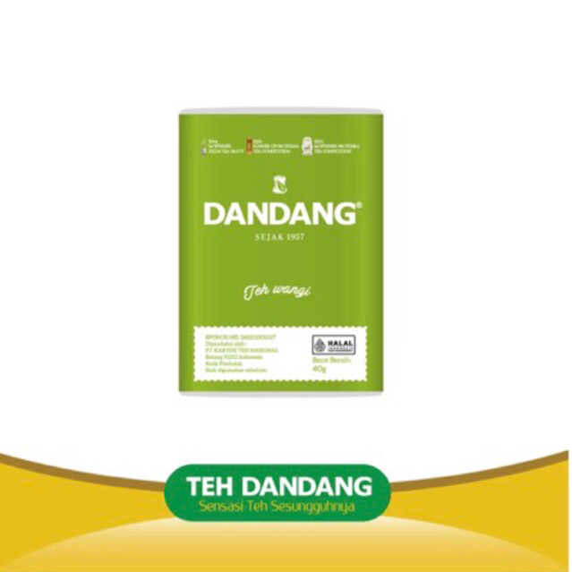

Teh Dandang Hijau 40gr [1 slop isi 10 pcs]