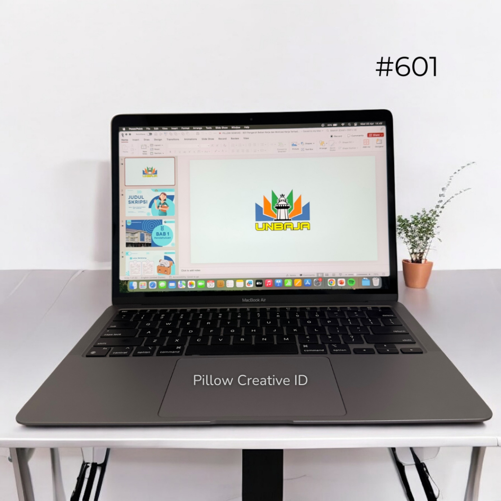 Template Powerpoint – Tema Pengaruh Beban Kerja dan Motivasi Kerja Terhadap Kepuasan Perawat