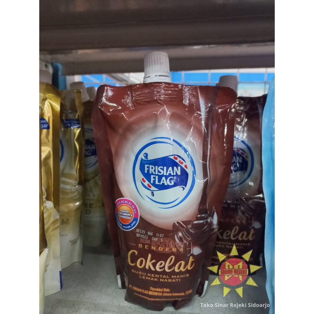 

Frisian Flag Kental Manis Pouch Cokelat 280 gram
