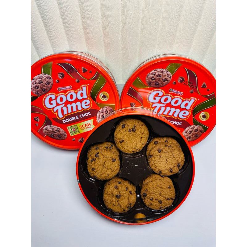 

GOOD TIME KALENG 114g DOUBLE CHOC-BISKUIT KALENG