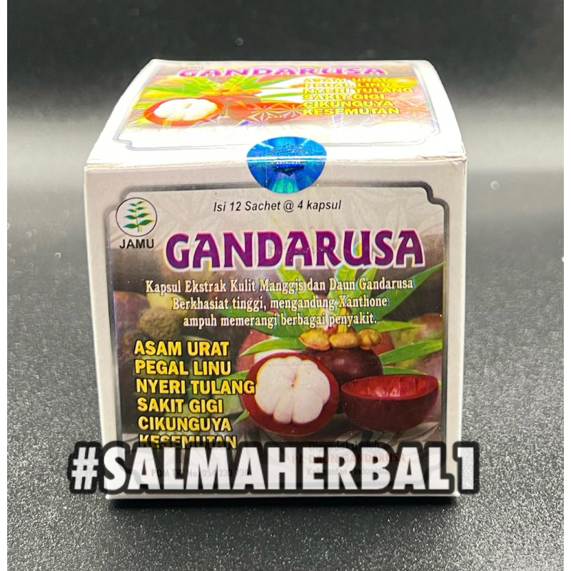 DAUN GANDARUSA KAPSUL ORIGINAL 100%