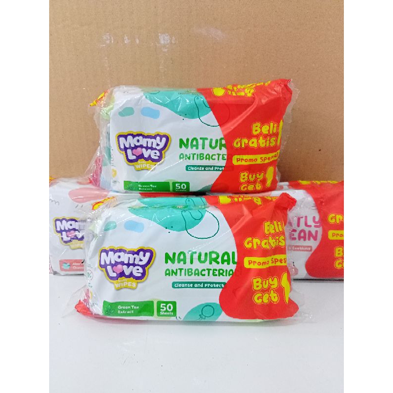 PROMO tisu basah mamy love isi 2