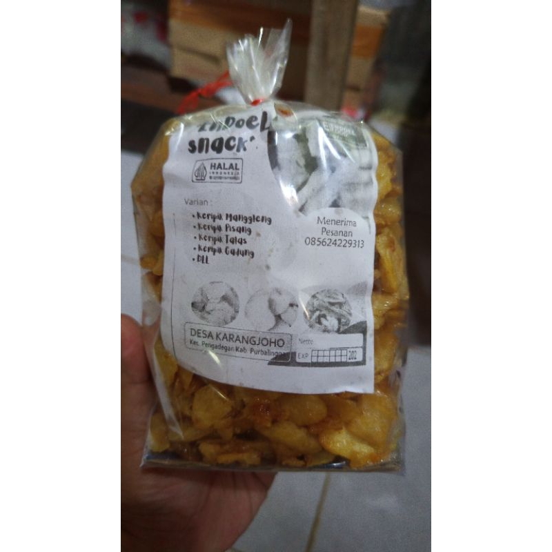 

keripik manggleng singkong rasa balado