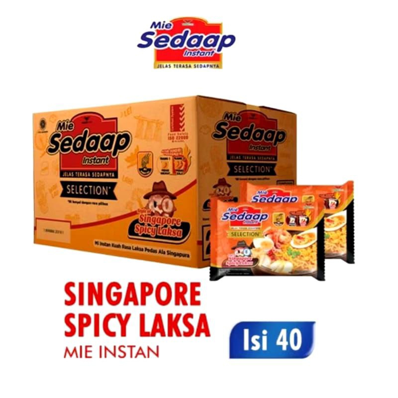 

Mie Sedaap Singapore Spicy Laksa 1 Dus