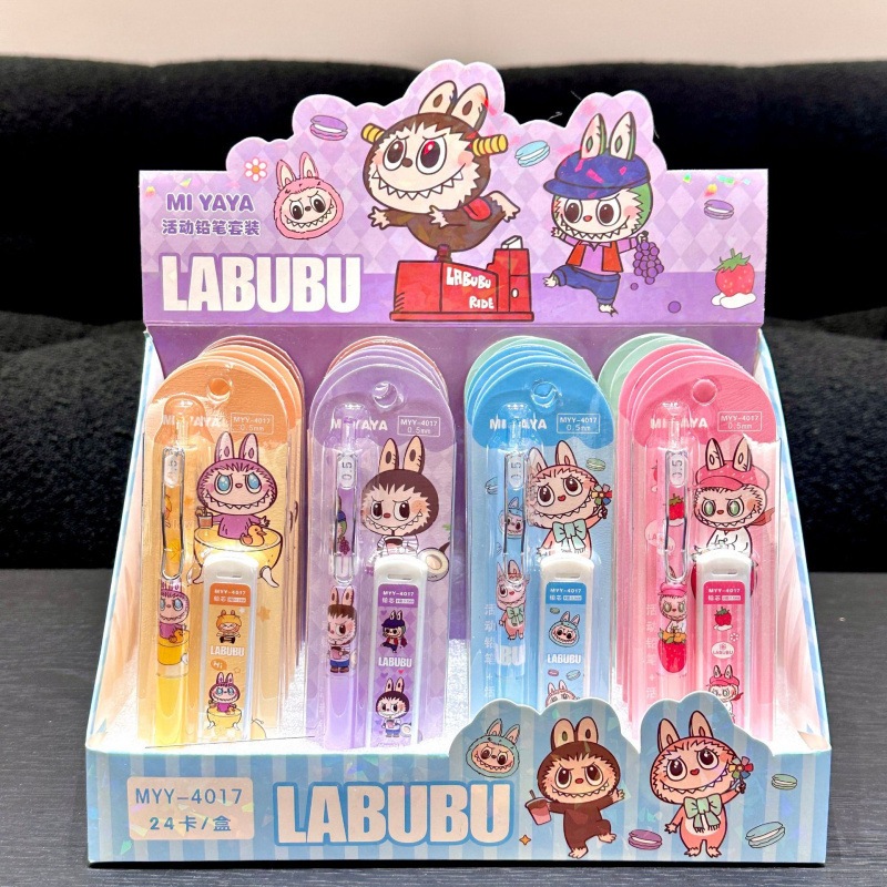 

PENSIL MEKANIK CETEK PENCIL PLUS REFILL LABUBU