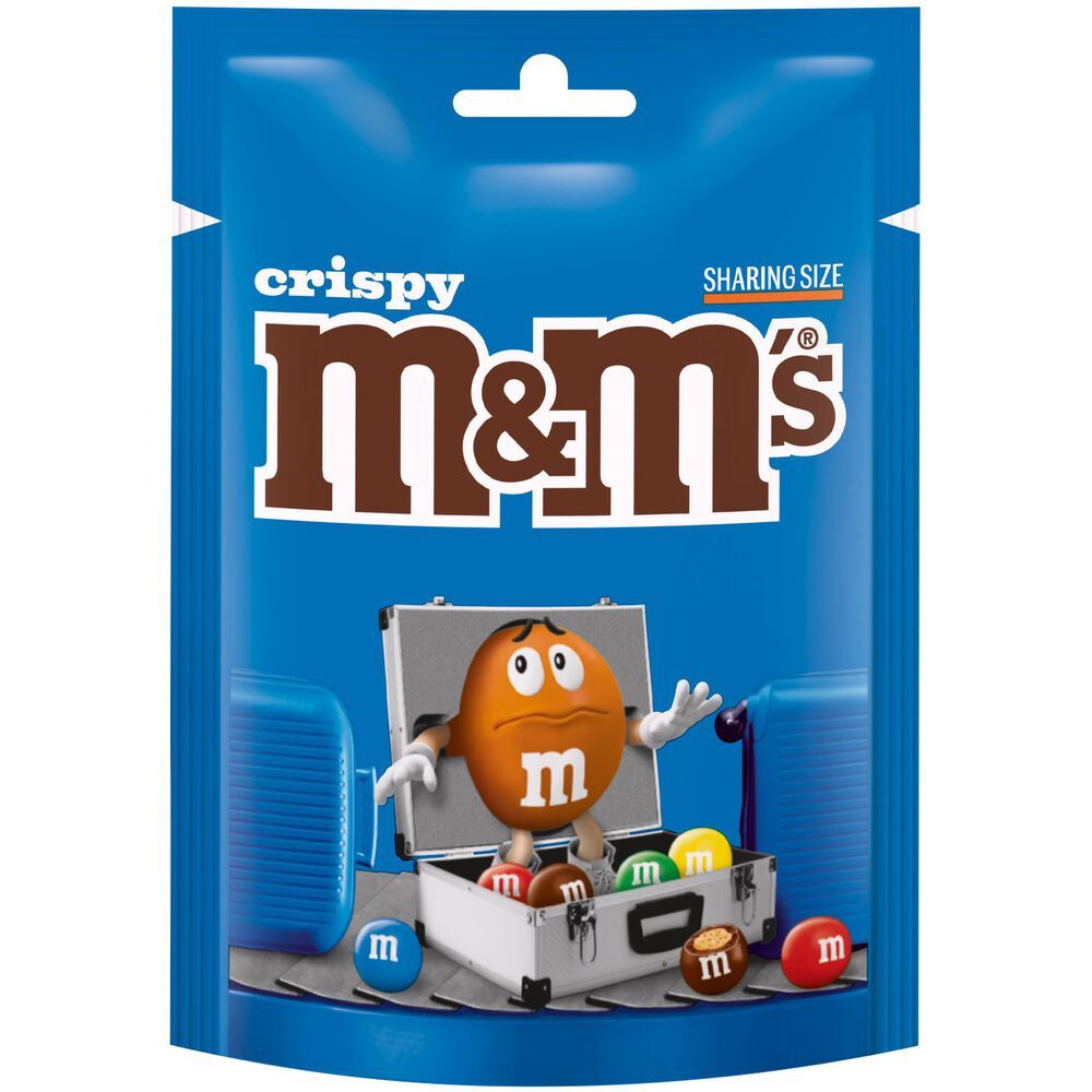 

Cokelat M&M's Crispy Chocolate 187gram asal Eropa