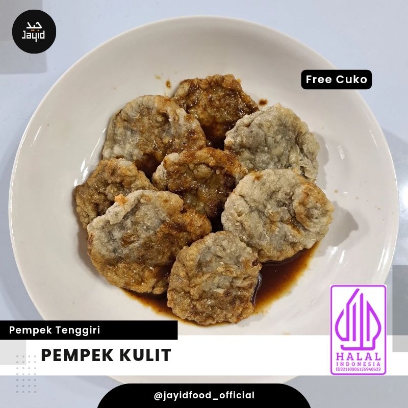 

Pempek Kulit Tenggiri Asli Khas Palembang Ukuran Kecil by Jayid + Cuko