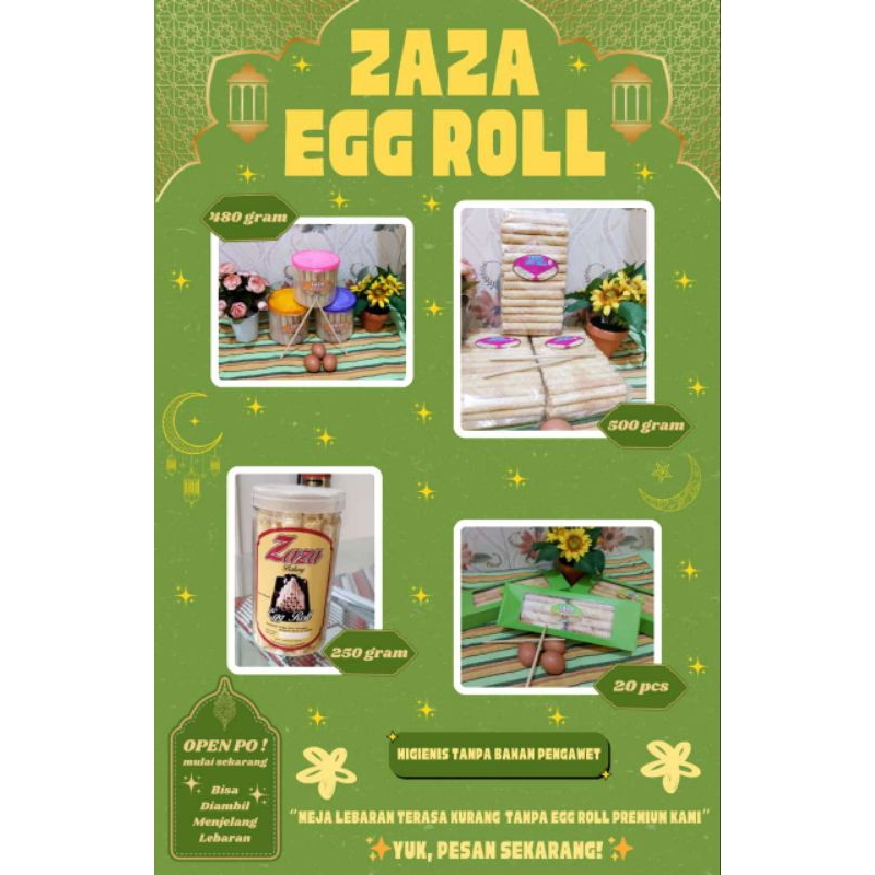 

Egg roll original telur super renyah