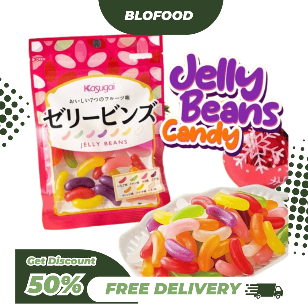 

BF.ID Kasugai Fruits Jelly Bean Candy / Japanese Candy