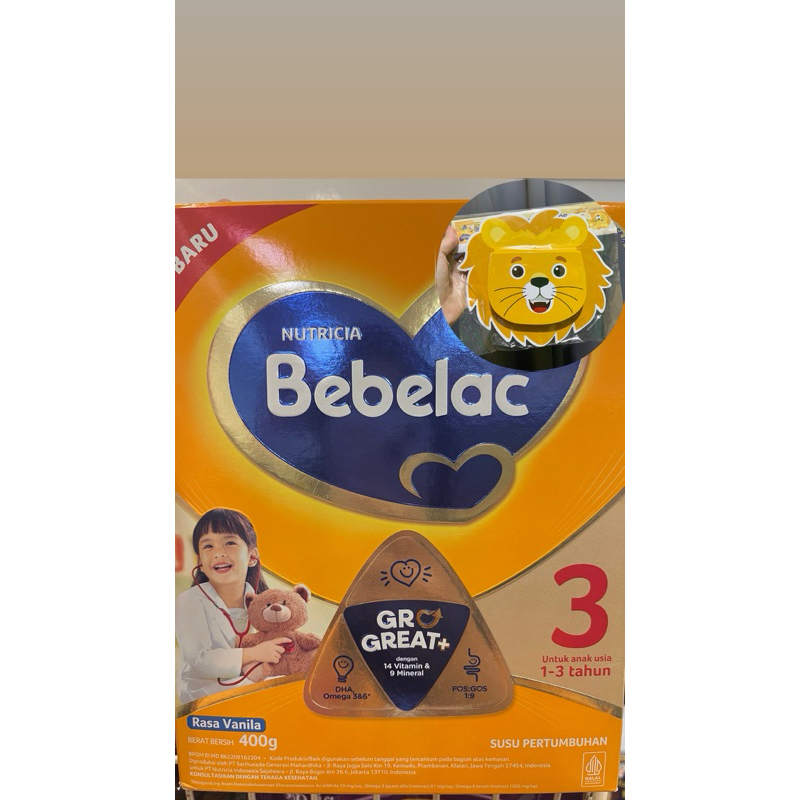 

Bebelac 3 Vanila 400gr