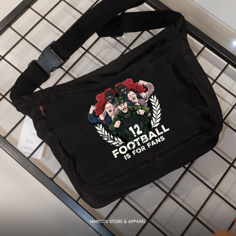 Tas Selempang Pria murah Sling bag cowok distro anti air waterproof keren kekinian kerja simpel orig