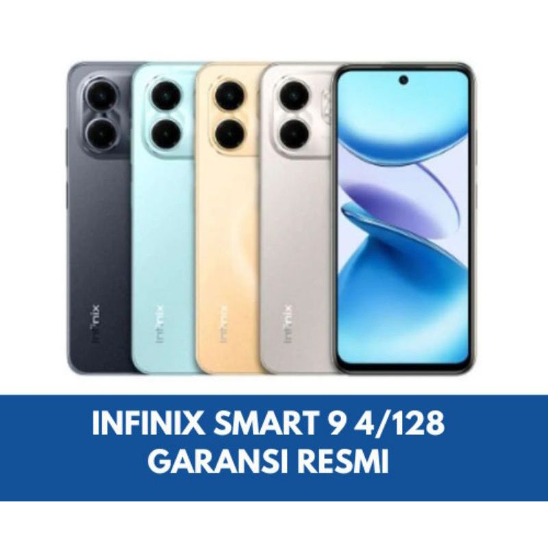 GARANSI RESMI Infinix Smart 9 Ram 4/128 GB & Infinix Smart 9 HD Ram 4/64