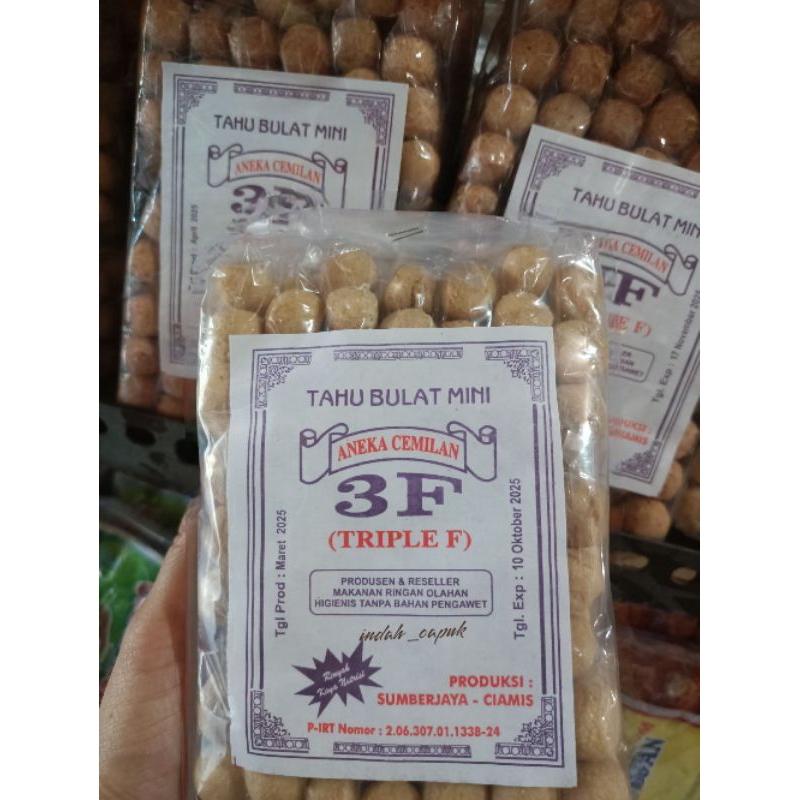

TAHU BULAT MINI / TAHU PONG ISI 20 BUNGKUS RENYAH KAYA NUTRISI