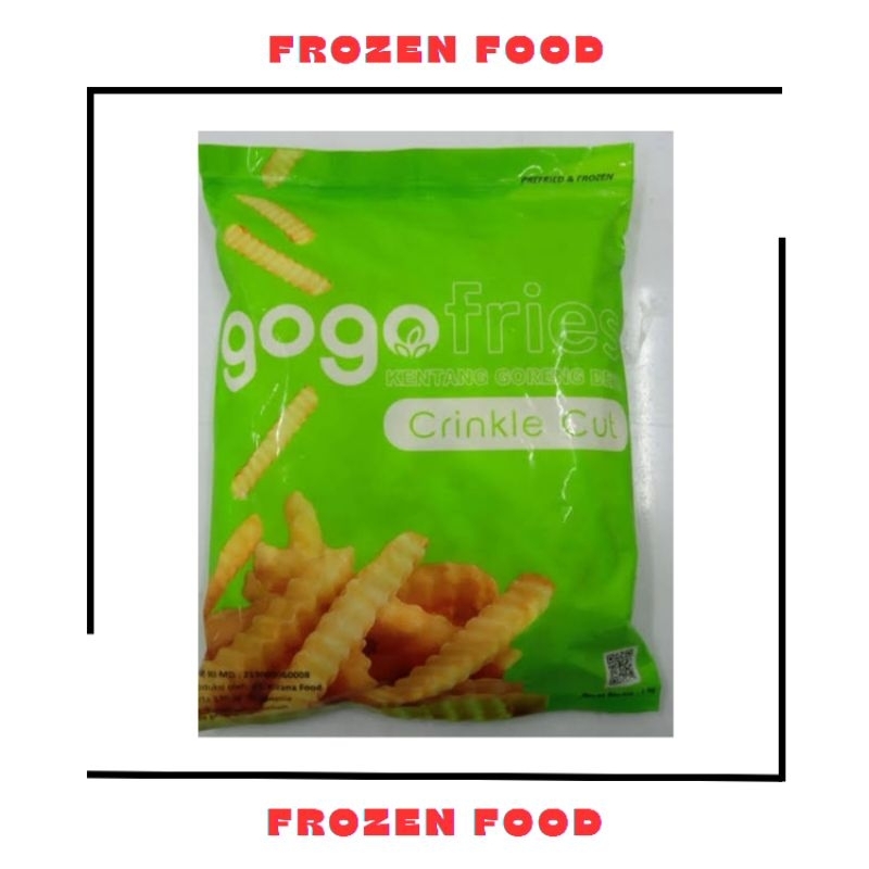 

Gogo French Fries Shoestring Crinkle 1kg