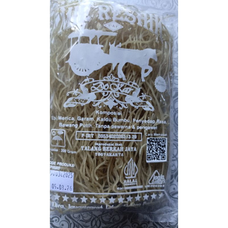 

mie reshik cap dokar