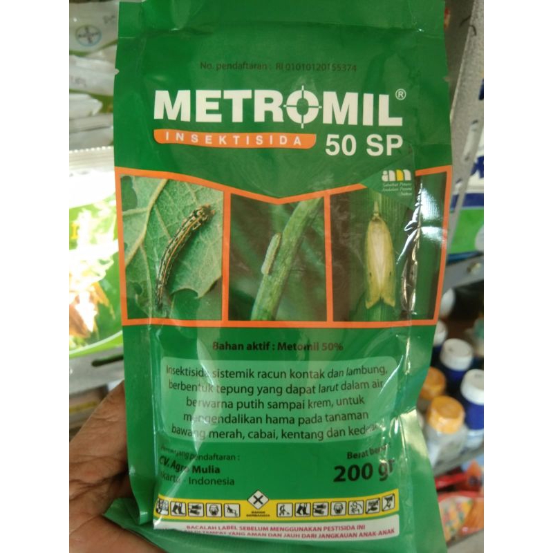 Metromil 50SP 200 gr insektisida