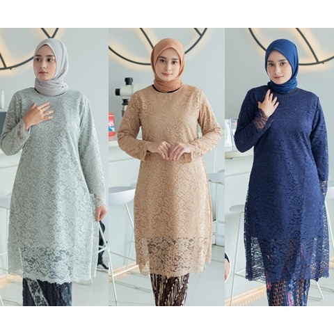 55PALING DICARI setelan kebaya tunik  setelan kebaya tunik wisuda  setelan Kebaya Tunik  kebaya jumb