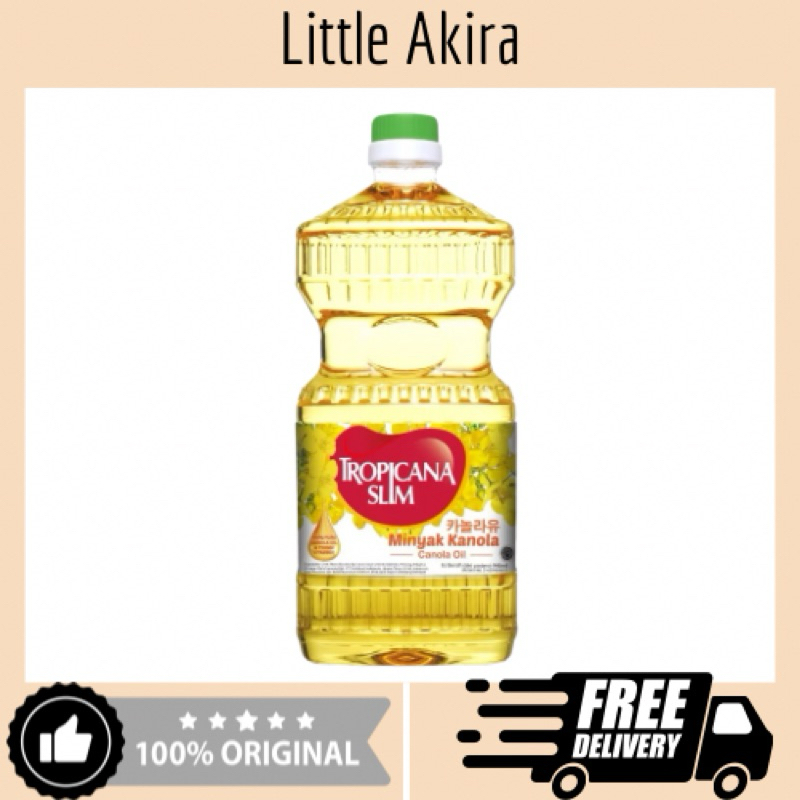 

Tropicana Slim Minyak Kanola 946ml - 100% Pure Canola Oil