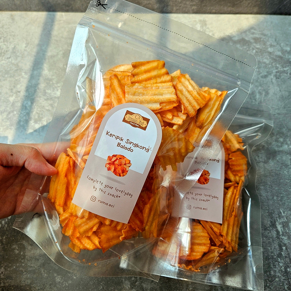

Keripik Singkong Balado Snack Ruma Eci 100 gr