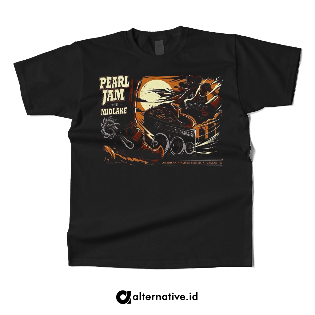 KAOS BAND PEARL JAM / KAOS MUSIK / KAOS METAL / ORIGINAL T-SHIRT ALTERNATIVE.ID