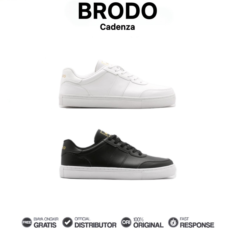 Brodo - Sepatu Cadenza Sneakers Casual Unisex Wanita Pria Original 100%