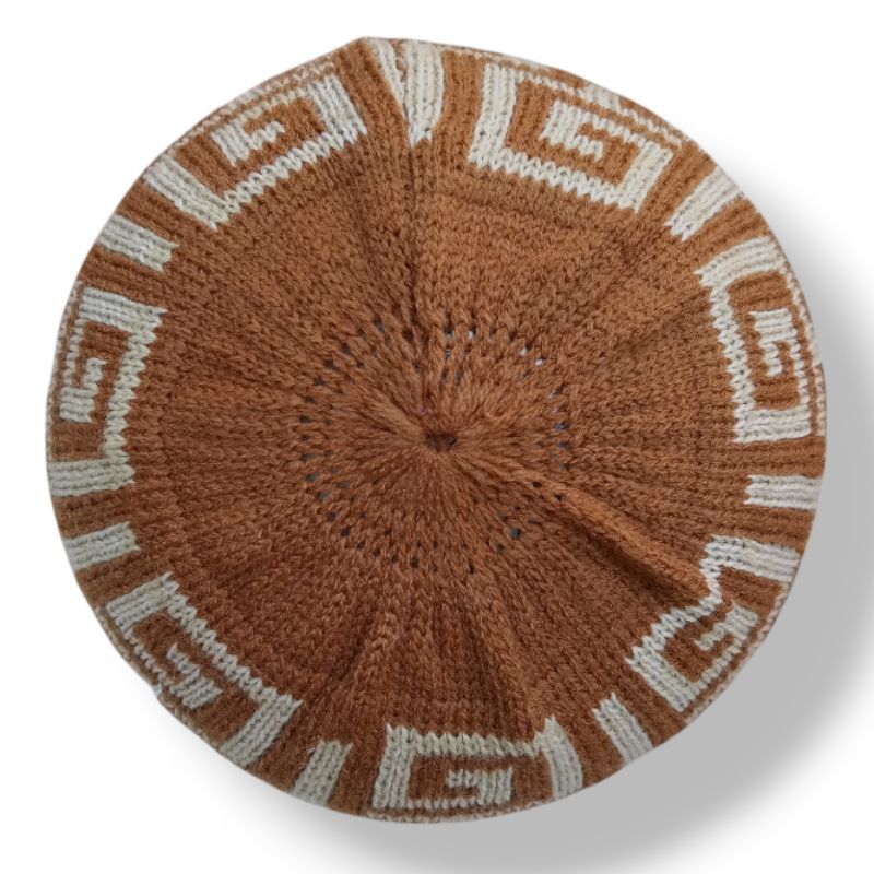 Peci Kupluk Short Beanihat Premium Motif Mewah