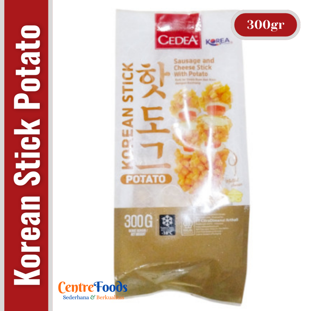 

Korean Stick Potato - Cedea | 300gr [ Harga Per BKS ]