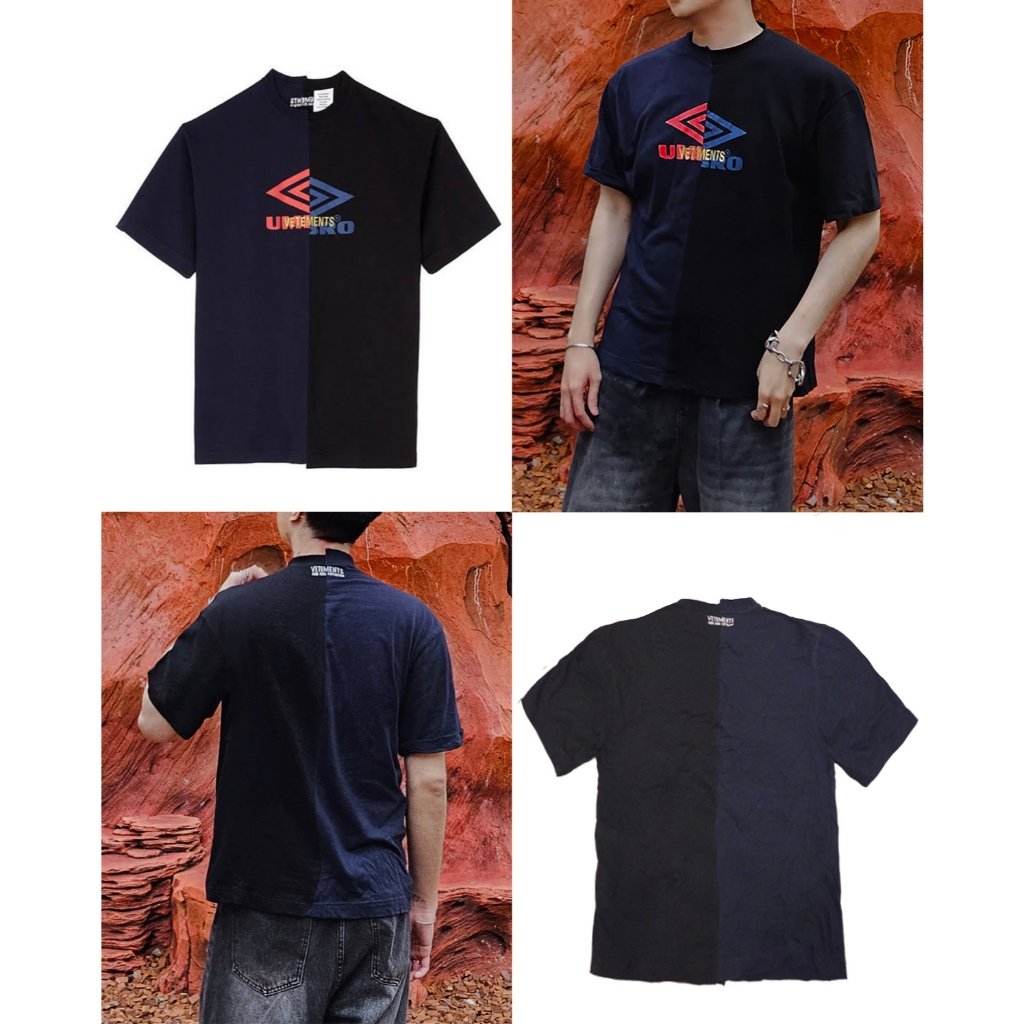 VETEMENTS x Umbro Double Stitched T-Shirt Joyce Hong Kong DHL Capsule Collection Limited Edition 201