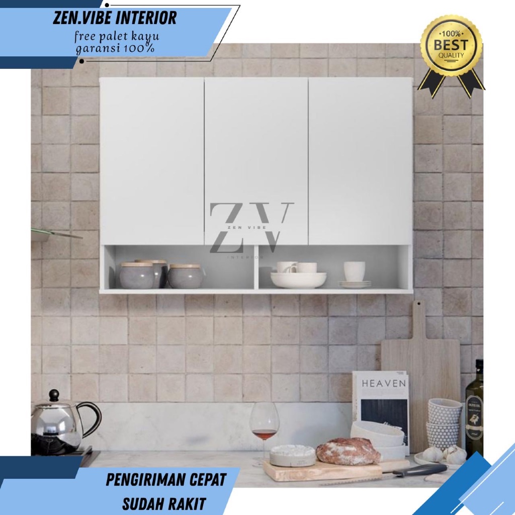 KITCHEN SET ATAS LEMARI DAPUR KABINET ATAS LEMARI GANTUNG