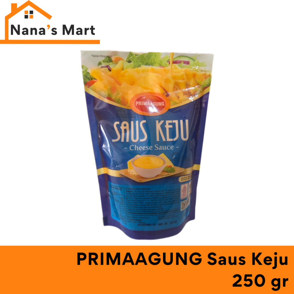 

PRIMA AGUNG SAUS KEJU 250 GR