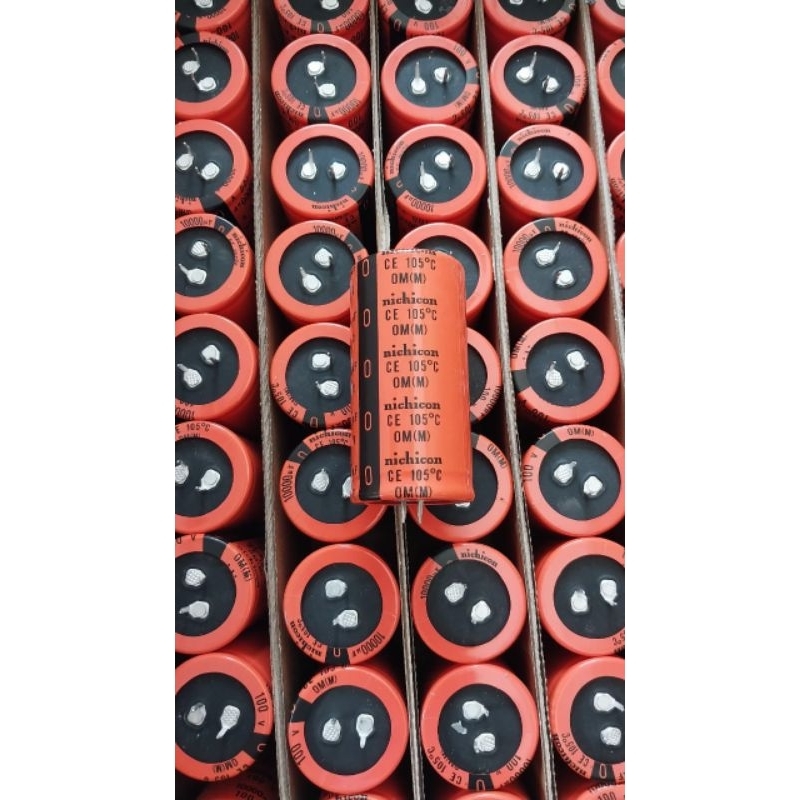 elco nichicon orange 100v 10000uf OM(M) , elco nichicon 10000uf 100v orange