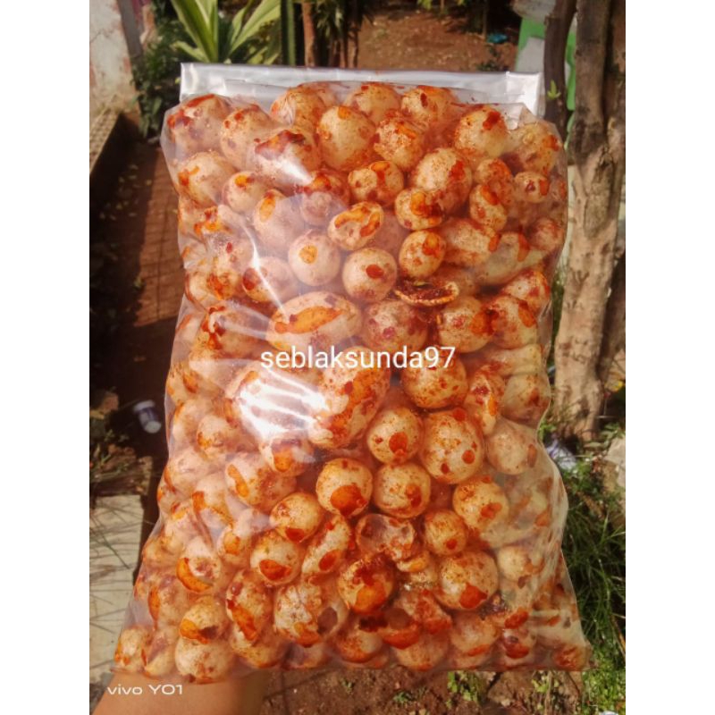 

cimol kering pedas kriuk ekstra daun jeruk 500 gr