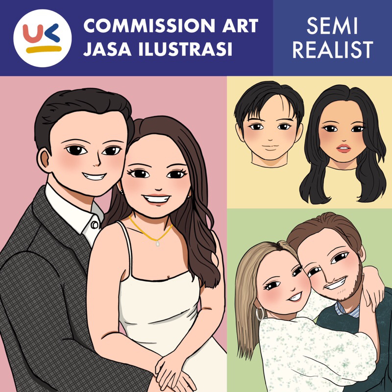 Jasa Ilustrasi / Jasa Gambar / Style A