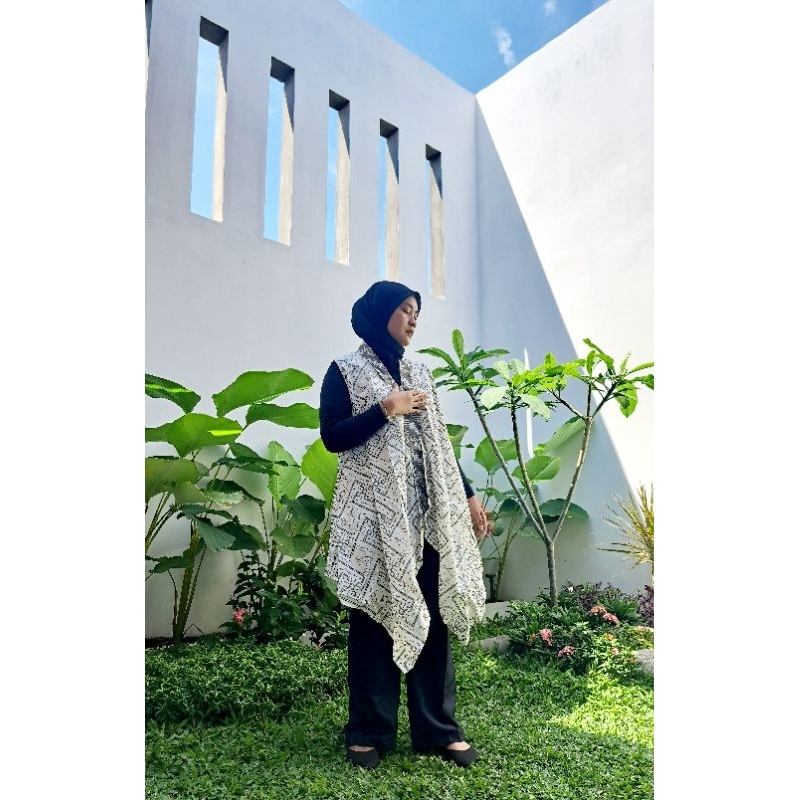 Outer Batik Wanita Panjang