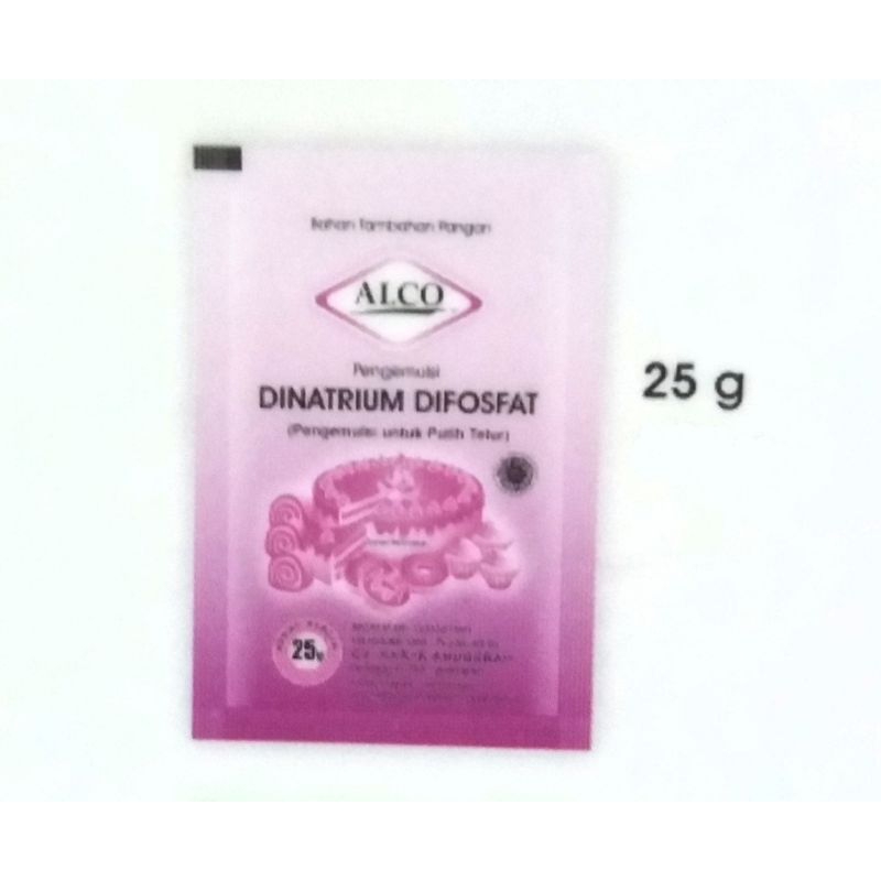 

Dinatrium Difosfat / Cream Of Tar-Tar (pengemulsi putih telur) 25gr