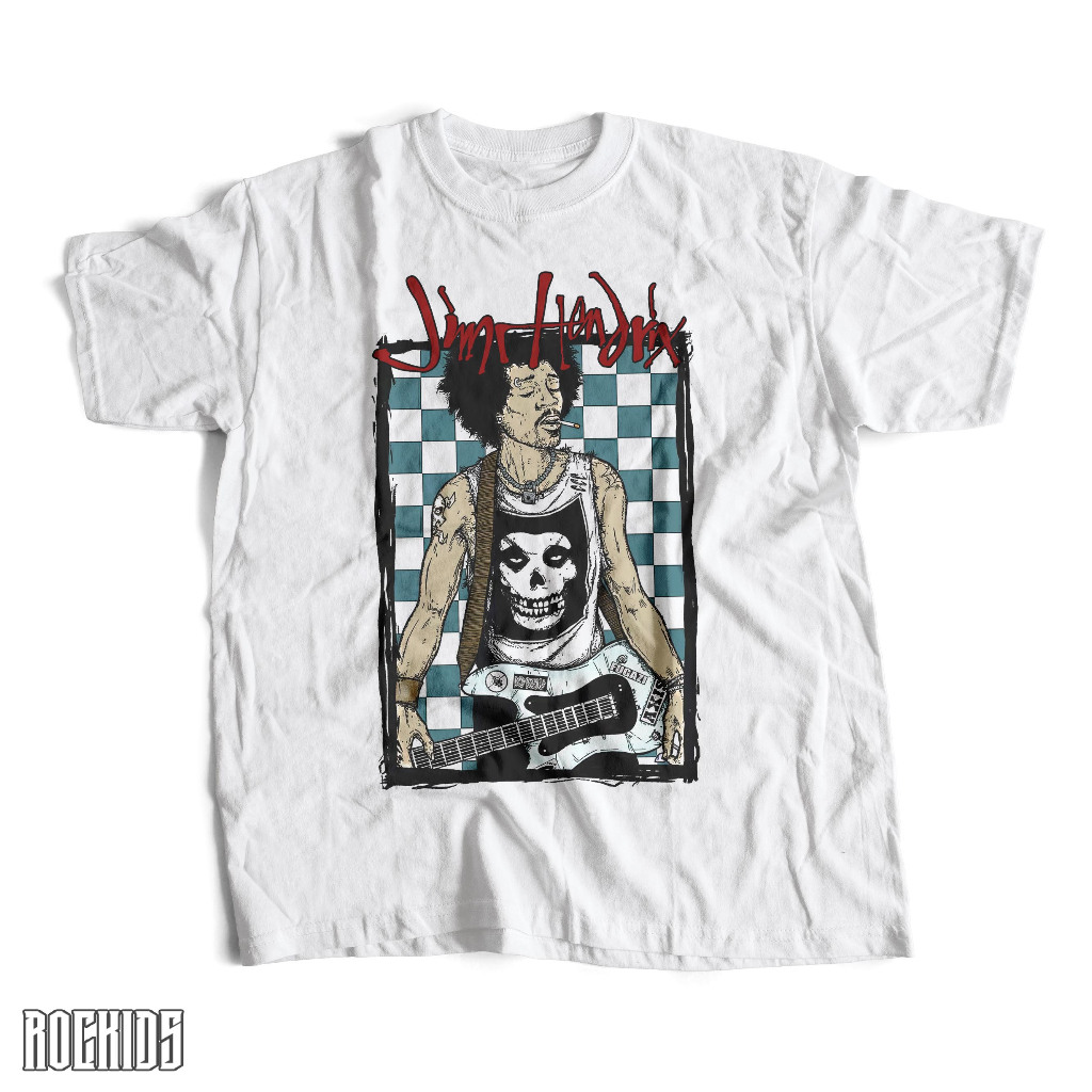ROCKIDS - JIMI HENDRIX - TSHIRT - TEES - KAOS BAND - KAOS JIMI HENDRIX - TSHIRT JIMI HENDRIX