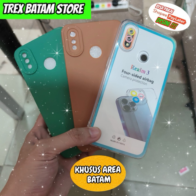 CASE SILIKON HP REALME 3 [ BATAM ]