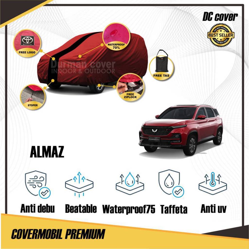 Covermobil wuling almaz sarung body almaz bodi cover wuling almaz