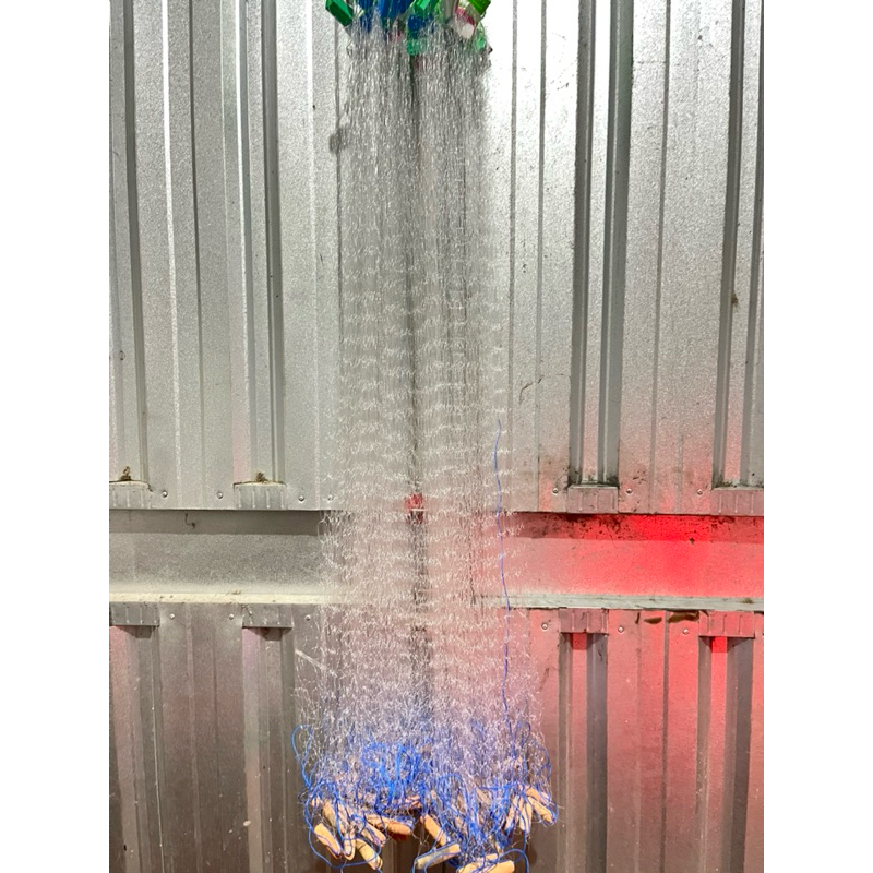 Jaring Ikan Siap pakai lubang 2 jari (2in) 25M senar tebal 0.20