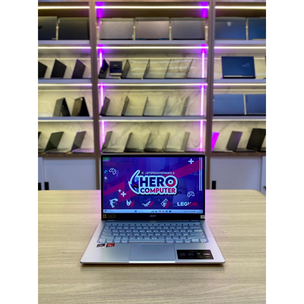 Laptop ACER SWIFT GO 14, Amd ryzen 5 7530U