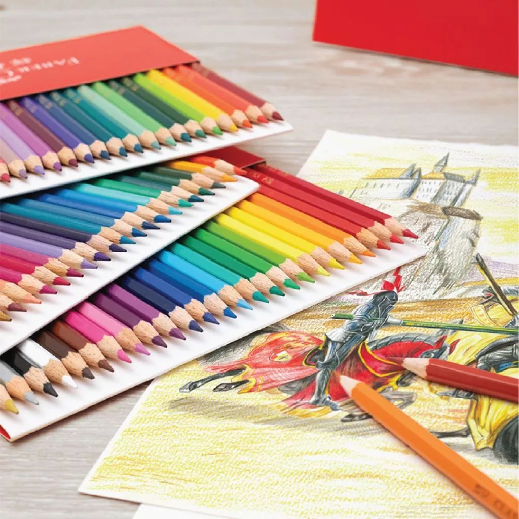 

Pensil Warna Panjang Faber-Castell Classic Colour 12/24/36/48pcs Seni dan Gambar Anak - Stationery