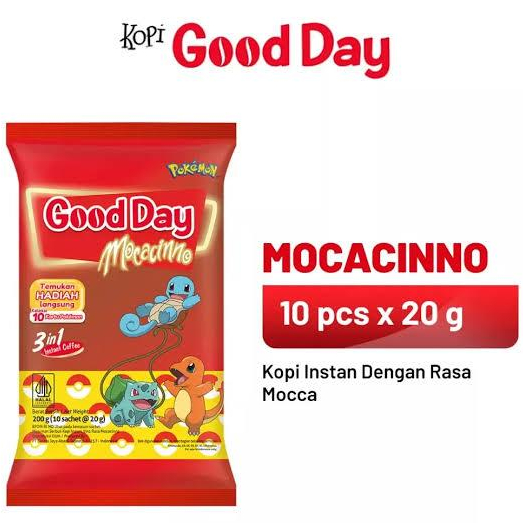 

Good Day Mocacino, vanilla, chococinno 3 in1 (10 pcs)