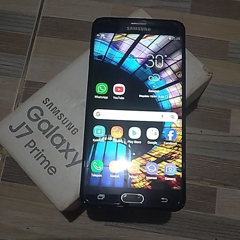 HP SAMSUNG GALAXI J7 PRIME RAM 3/32 GB NORMAL DAN SIAP PAKAI (WIFI ONLY).