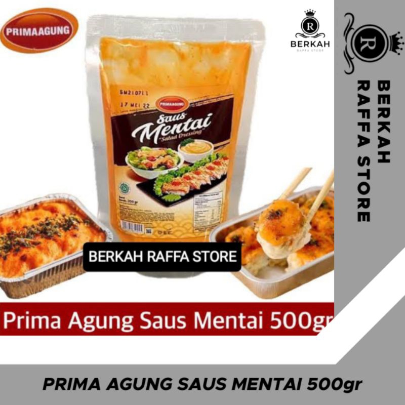 

PRIMA AGUNG SAUS MENTAI 500gr / SAUS MENTAI DIMSUM VIRAL