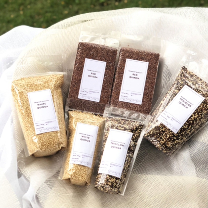 

BIJI QUINOA ORGANIK RED / WHITE / TRICOLOR QUINOA PREMIUM UNTUK DIET & MPASI RAISU URBAN